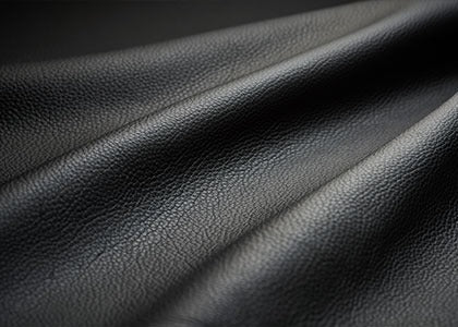 Selected special quality leather materials